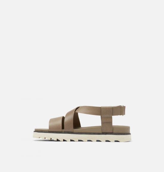 Sorel Womens Roaming™ Criss Cross Sandal - Khaki II