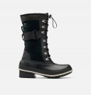 Sorel Women's Slimpack™ III Tall Duck Boot - Black, Ancient Fossil