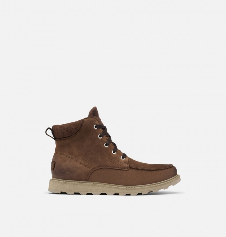 Sorel Men's Madson™ II Moc Toe Boot - Tobacco - Click Image to Close