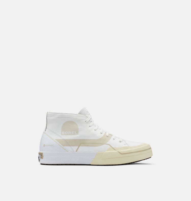 Sorel Men's Grit™ Chukka Sneaker - White, White - Click Image to Close