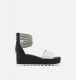 Sorel Women's Cameron™ Flatform Ankle Strap Wedge Sandal - Black, Gore