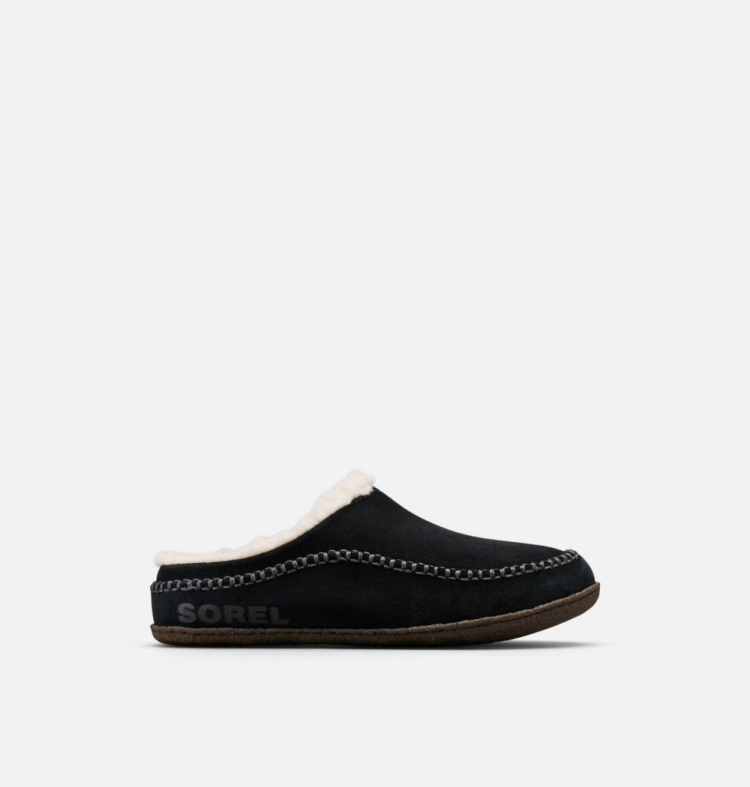 Sorel Men's Falcon Ridge™ II Slipper - Black, Dark Stone - Click Image to Close