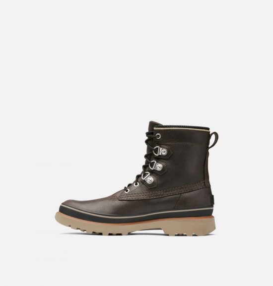 Sorel Men\'s Caribou™ Street Boot - Blackened Brown, Black