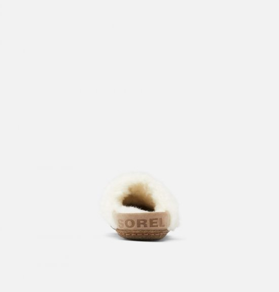 Sorel Youth Nakiska™ Slide II Slipper - Omega Taupe, Gum 2