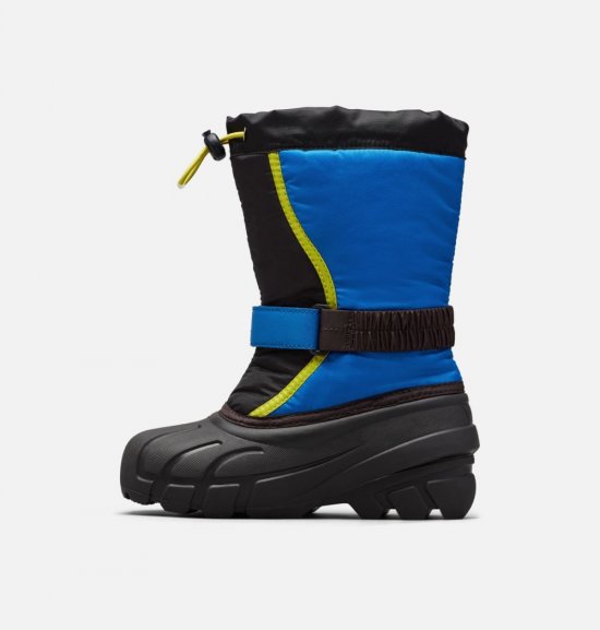 Sorel Youth Flurry™ Boot - Black, Super Blue