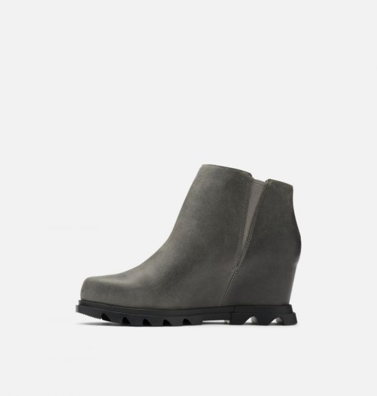 Sorel Women\'s Joan Of Arctic™ Wedge III Zip Bootie - Quarry, Black