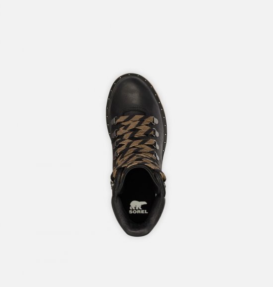 Sorel Women\'s Lennox™ Hiker Bootie - Black, Tawny Buff