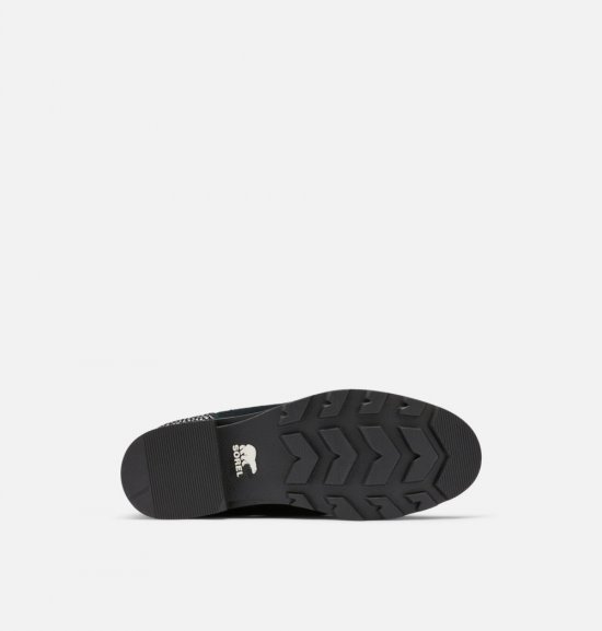 Sorel Youth Emelie™ Chelsea Bootie - Black, Sea Salt