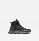 Sorel Men's Kinetic™ Rush Mid Sneaker - Black, Grill