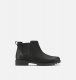 Sorel Women's Emelie™ II Chelsea Bootie - Black, Sea Salt