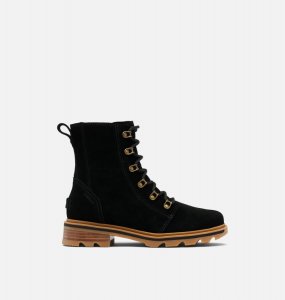 Sorel Women's Lennox™ Lace Boot - Black, Gum 2