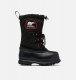 Sorel Youth Glacier™ XT Boot - Black, Red Quartz