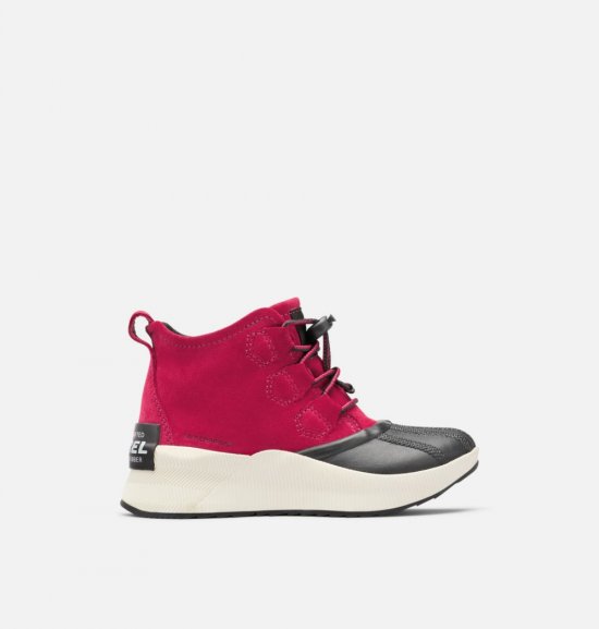 Sorel Youth Out 'N About™ Classic Boot - Fuchsia Rush, Black