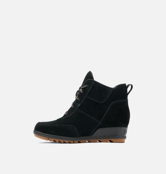 Sorel Womens Evie™ Sport Lace Bootie  - Black, Gum 10