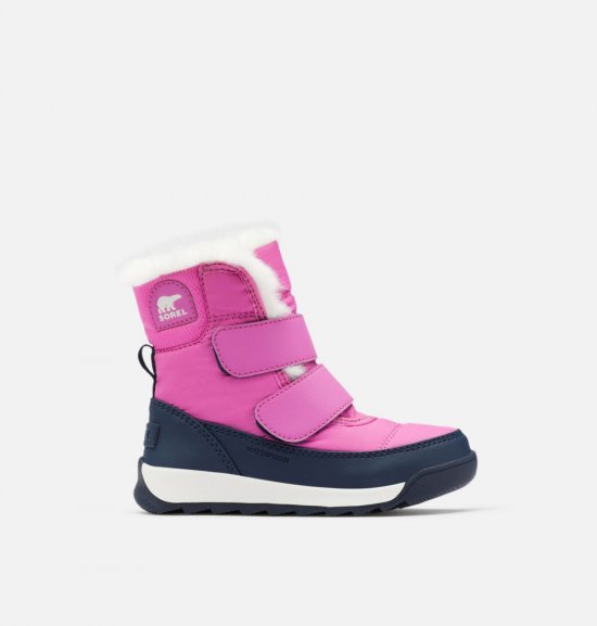Sorel Toddler Whitney™ II Strap Boot - Bright Lavender, Collegiate Navy