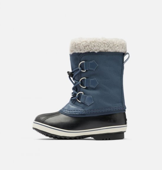 Sorel Youth Yoot Pac™ Nylon Boot - Chrome Grey, Black