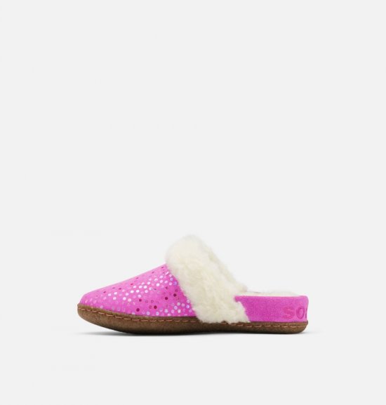 Sorel Youth Nakiska™ Slide II Slipper - Bright Lavender, Gum 2