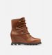 Sorel Women's Joan Of Arctic™ Wedge III Lace Bootie - Hazelnut Leather, Blackened Brown Sorel Women's Joan Of Arctic™ Wedge III Lace Bootie - Hazelnut Leather, Blackened Brown