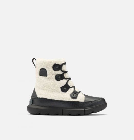 Sorel Women's Sorel Explorer™ II Joan Cozy - Black, Sea Salt