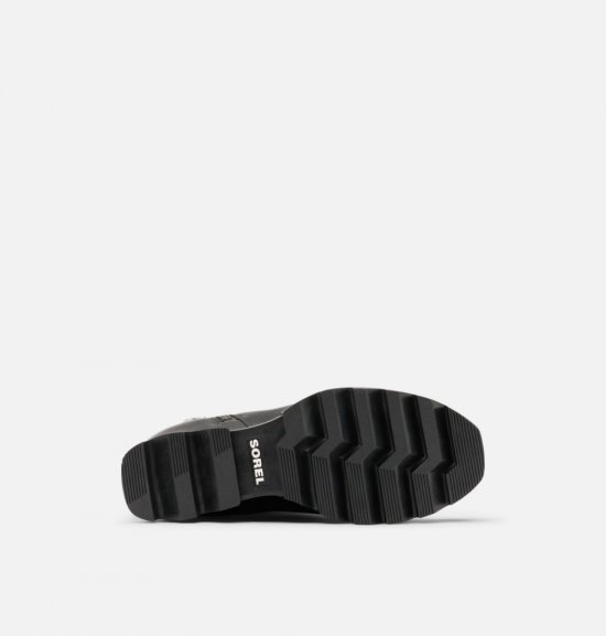 Sorel Women\'s Joan Of Arctic™ Wedge III Zip Wide Bootie - Black, Sea Salt