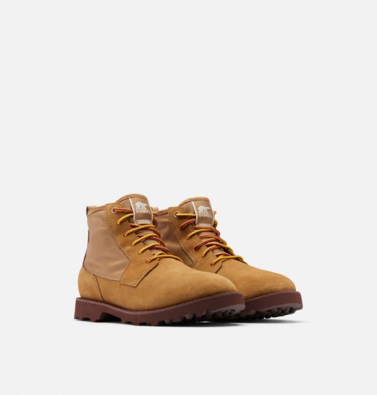Sorel Men's Caribou™ OTM Chukka Boot - Buff, Madder Brown