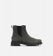 Sorel Women's Lennox™ Chelsea Bootie - Dark Moss, Black