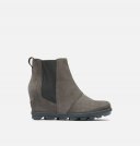 Sorel Women's Joan Of Arctic™ Wedge II Chelsea Bootie  - Quarry, Grill