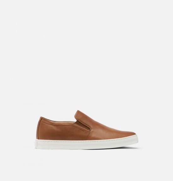 Sorel Mens Caribou™ Mod Slip-On - Brown Flora, Sea Salt