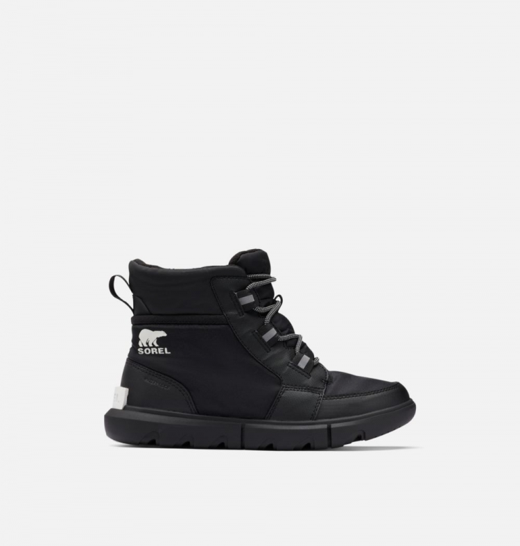 Sorel Women's Sorel Explorer™ II Carnival Sport Bootie - Black, Black - Click Image to Close