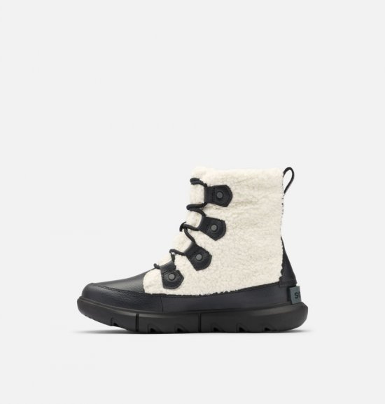 Sorel Women\'s Sorel Explorer™ II Joan Cozy - Black, Sea Salt