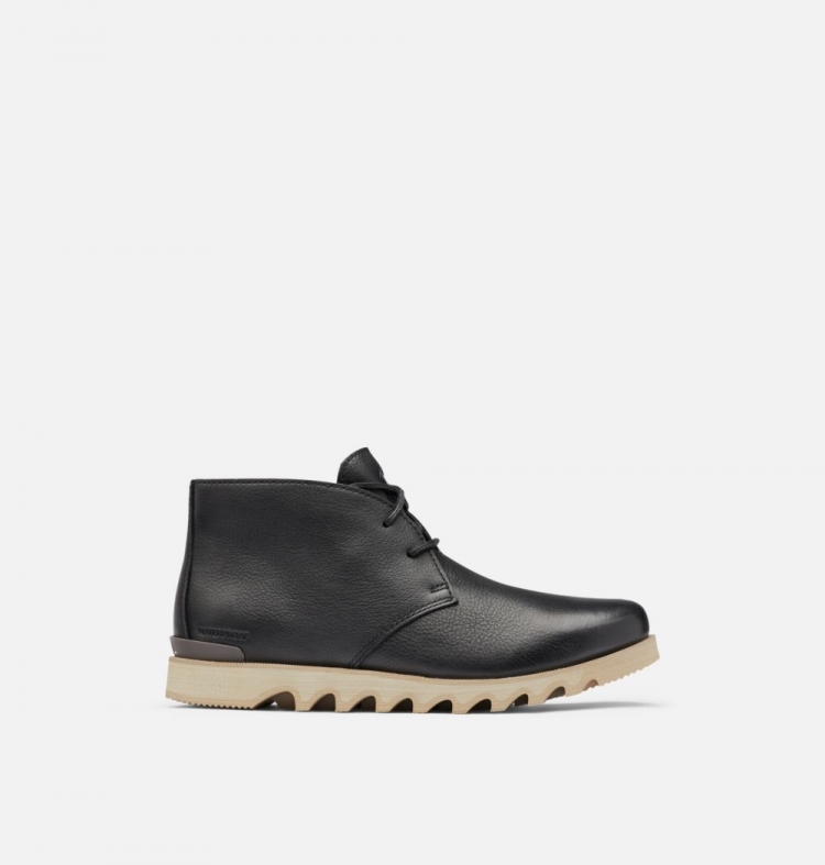 Sorel Men's Kezar™ Chukka Boot - Black, Dark Stone - Click Image to Close