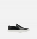 Sorel Mens Caribou™ Mod Slip-On - Black, Sea Salt