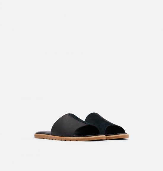 Sorel Womens Ella™ II Block Slide - Black