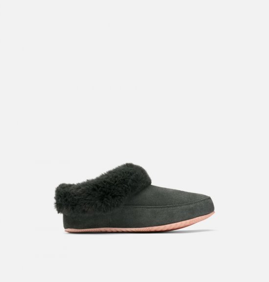 Sorel Women's Sorel Go™ - Coffee Run Slipper - Dark Moss, Peach Blossom