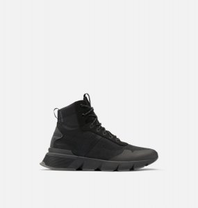 Sorel Men's Kinetic™ Rush Mid Sneaker - Black, Black