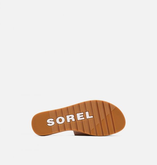 Sorel Womens Ella™ II Block Slide - Pure Silver