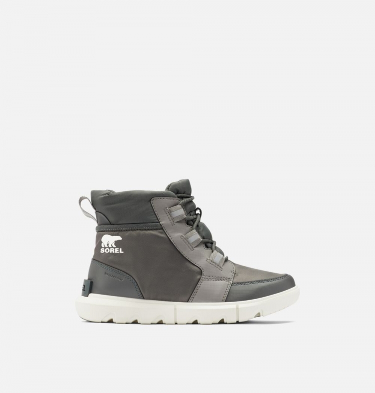 Sorel Women's Sorel Explorer™ II Carnival Sport Bootie - Quarry, Sea Salt - Click Image to Close
