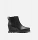 Sorel Women's Joan Of Arctic™ Wedge III Chelsea Bootie - Black, Sea Salt Sorel Women's Joan Of Arctic™ Wedge III Chelsea Bootie - Black, Sea Salt