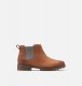 Sorel Women's Emelie™ II Chelsea Bootie - Dark Amber, Tobacco