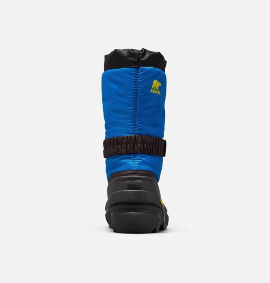 Sorel Youth Flurry™ Boot - Black, Super Blue
