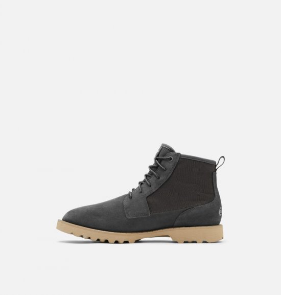 Sorel Men's Caribou™ OTM Chukka Boot - Jet, British Tan