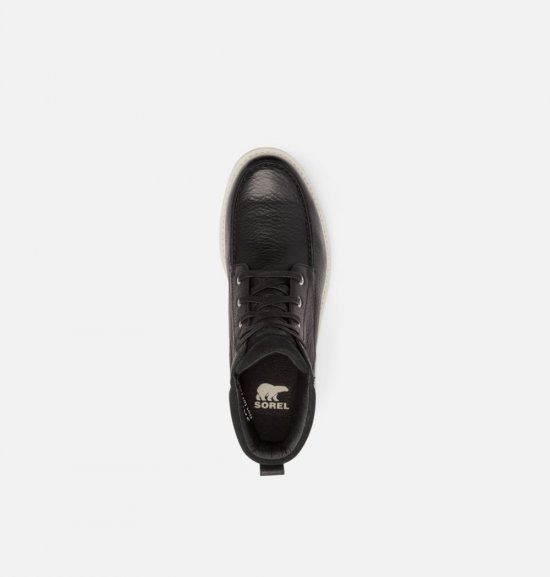 Sorel Men\'s Madson™ II Moc Toe Boot - Black, Dark Stone