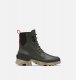 Sorel Women's Brex™ Lace Bootie - Dark Moss, Black
