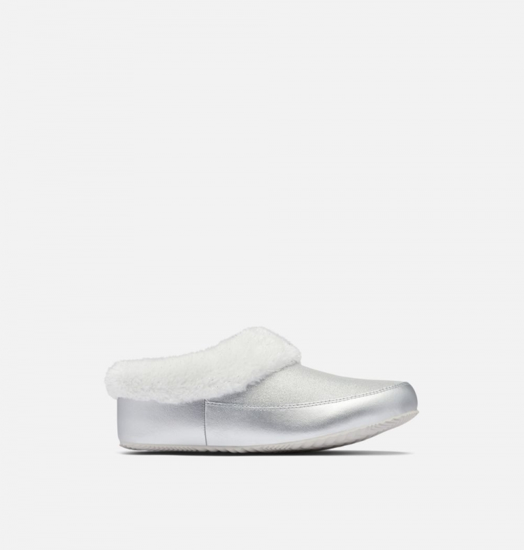 Sorel Women's Sorel Go™ - Coffee Run Slipper - Pure Silver, Moonstone - Click Image to Close