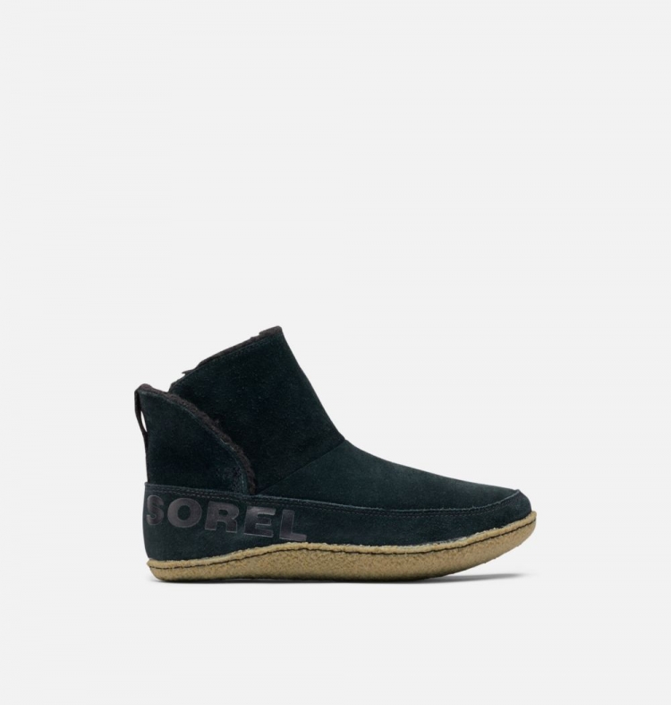 Sorel Women's Nakiska™ Slipper - Black, Sage - Click Image to Close
