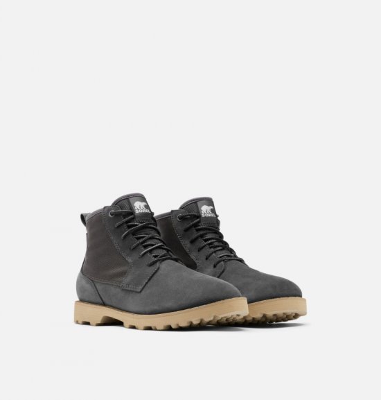 Sorel Men's Caribou™ OTM Chukka Boot - Jet, British Tan