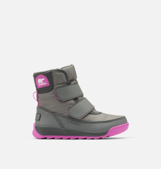 Sorel Children's Whitney™ II Strap Boot - Quarry, Grill