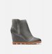 Sorel Women's Joan Uptown™ Zip Bootie - Quarry, Gum 2