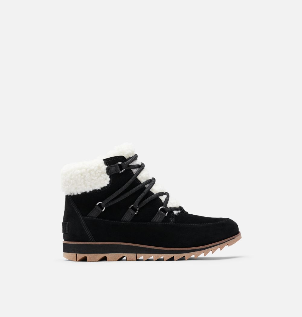 Sorel Women's Harlow™ Lace Cozy Bootie - Black, Gum 10