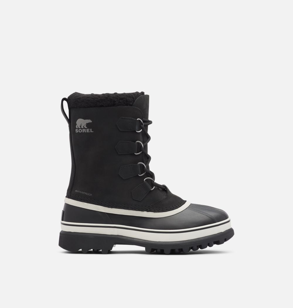 Sorel Men's Caribou™ Boot - Black, Dark Stone
